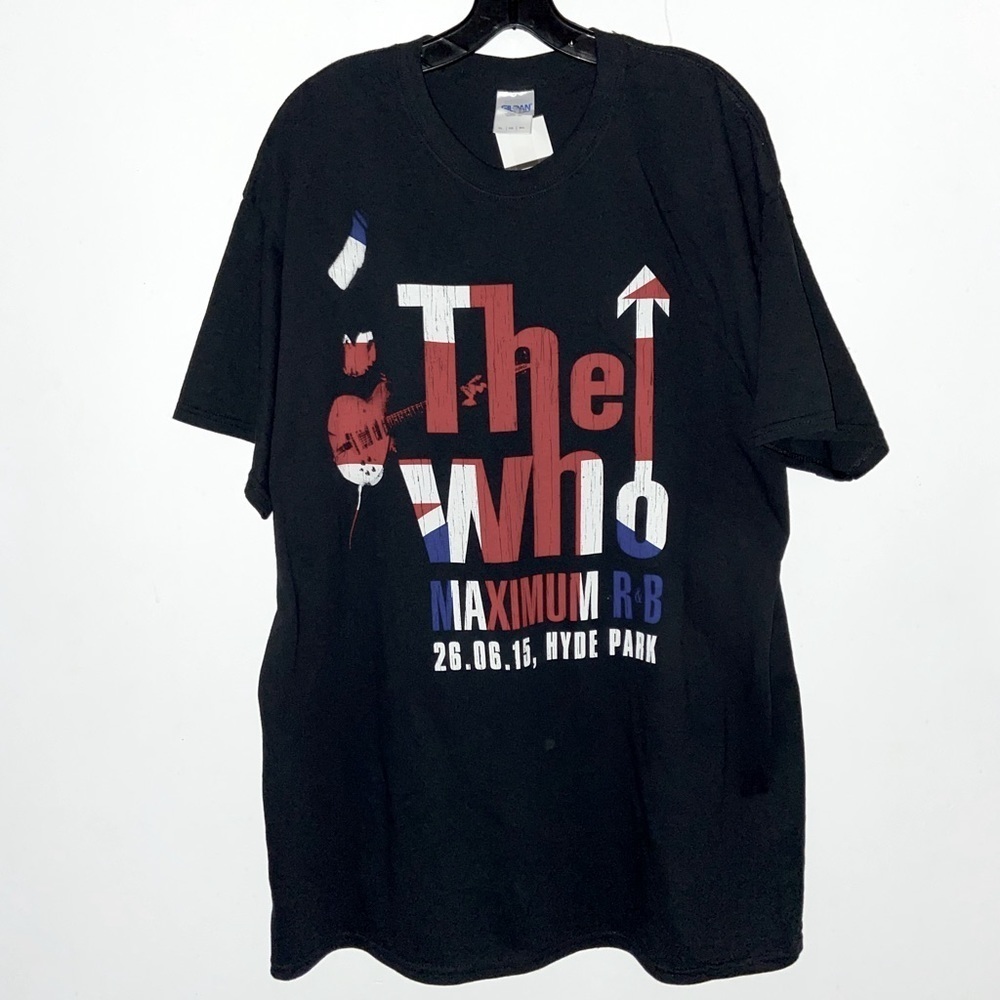 “The Who” Band Merch Oversized Graphic Tee XL​​​​​